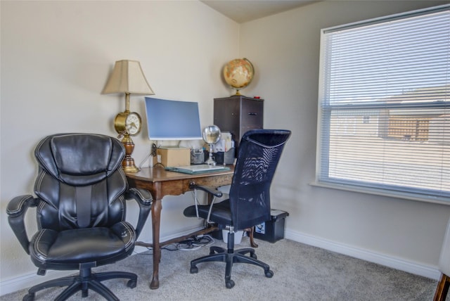 5610 Hauser Damn Rd, Helena, MT 59602 - carpeted home office with baseboards