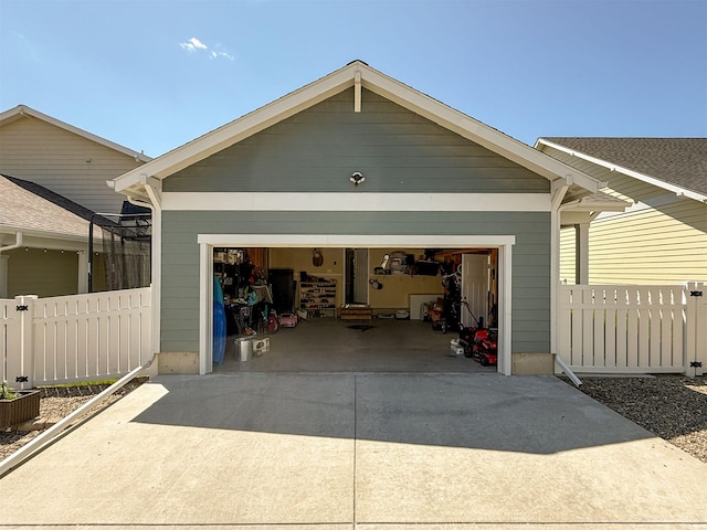 2876 Twilight Ave, Helena, MT 59601 - garage with concrete driveway