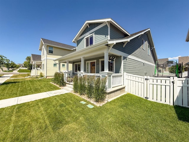 2876 Twilight Ave, Helena, MT 59601 - view of front of home featuring a porch, a gate, and board and batten siding