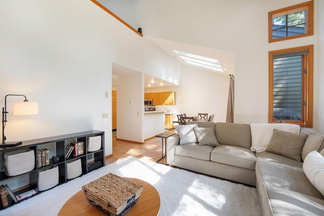 183B Eagle Bend Dr, Bigfork, MT 59911 - living room with a towering ceiling