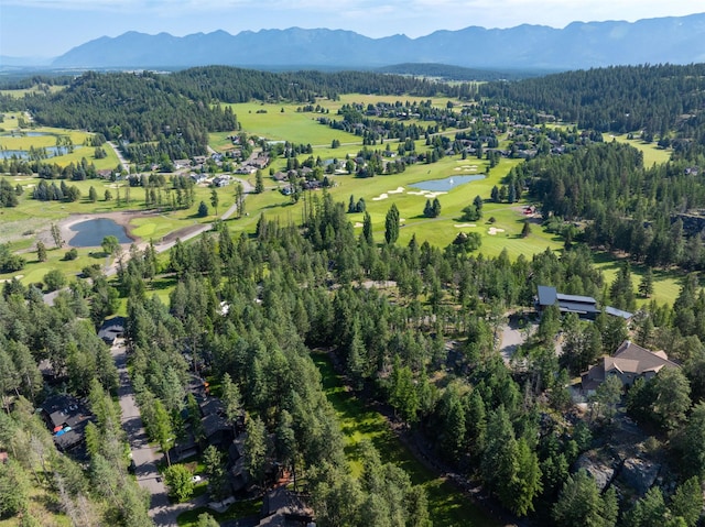 183B Eagle Bend Dr, Bigfork, MT 59911 - view of property location with a water and mountain view and a local golf course