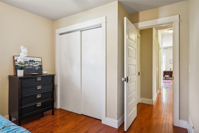 915 3rd St, Missoula, MT 59802 - bedroom featuring hardwood / wood-style flooring and a closet