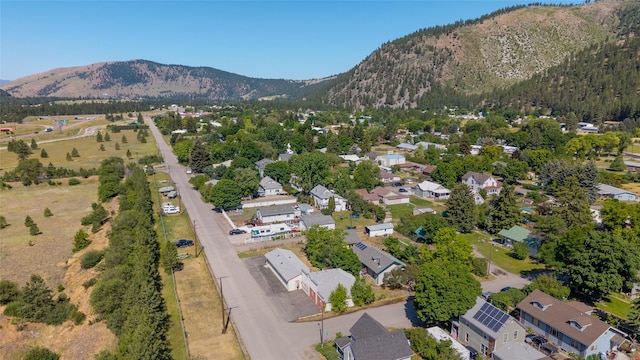 915 3rd St, Missoula, MT 59802 - aerial overview of property's location with a mountainous background