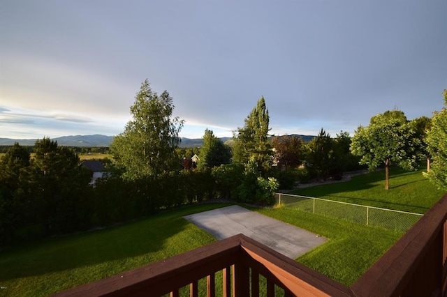 3640 Jack Dr, Missoula, MT 59803 - view of yard with a mountain view