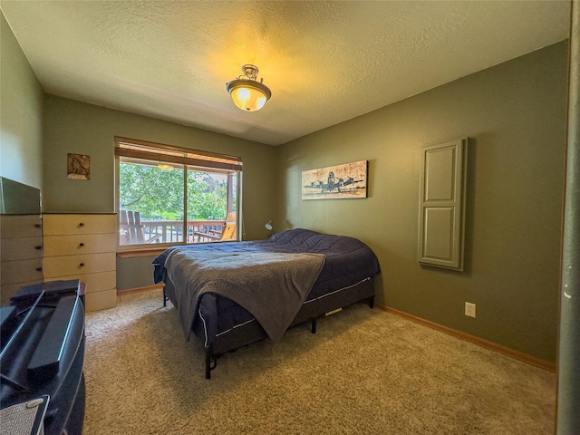 3640 Jack Dr, Missoula, MT 59803 - bedroom with carpet floors and a textured ceiling