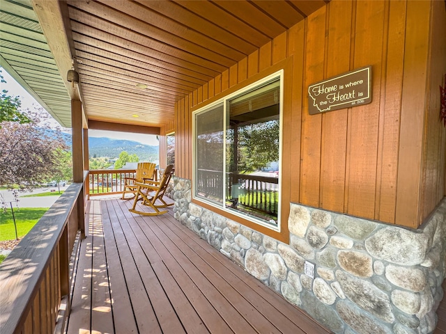 3640 Jack Dr, Missoula, MT 59803 - porch with a mountain view