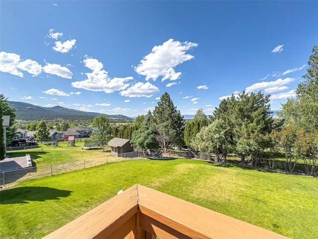 3640 Jack Dr, Missoula, MT 59803 - view of yard featuring a mountain view