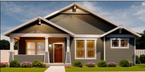 2909 Travis Ave, Helena, MT 59601 - view of front facade featuring covered porch