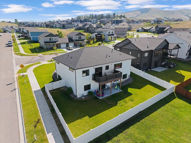 7070 Max Dr, Missoula, MT 59803 - aerial view of residential area featuring a mountain backdrop