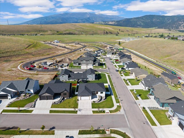7070 Max Dr, Missoula, MT 59803 - aerial perspective of suburban area with mountains