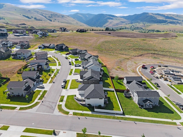 7070 Max Dr, Missoula, MT 59803 - aerial view of residential area featuring a mountain backdrop