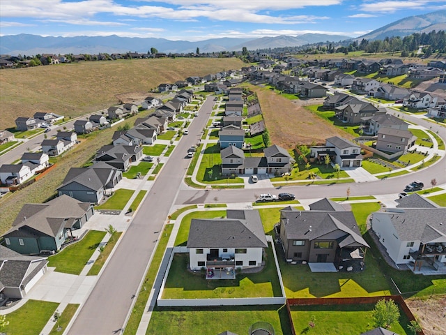 7070 Max Dr, Missoula, MT 59803 - aerial perspective of suburban area with a mountainous background