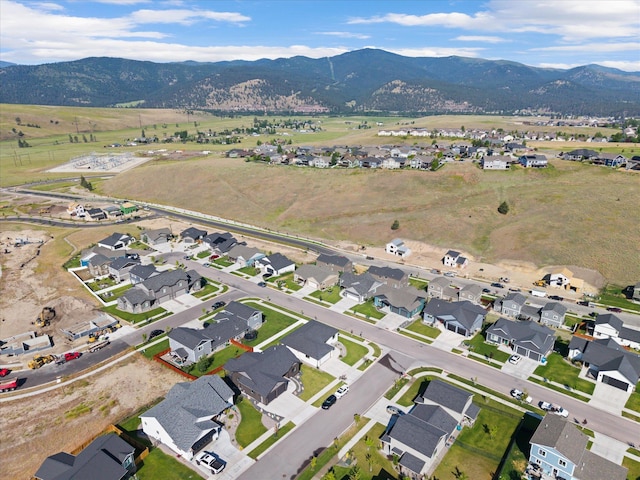 7070 Max Dr, Missoula, MT 59803 - aerial view of property's location with mountains and nearby suburban area