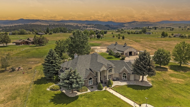 424 Saddle Ridge Rd, Hamilton, MT 59840 - view of rural area with mountains