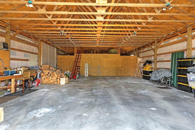 424 Saddle Ridge Rd, Hamilton, MT 59840 - view of garage