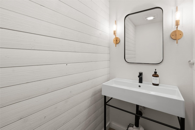 128 Mallard Loop, Whitefish, MT 59937 - bathroom with wood walls