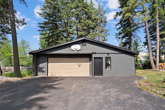 128 Mallard Loop, Whitefish, MT 59937 - view of detached garage
