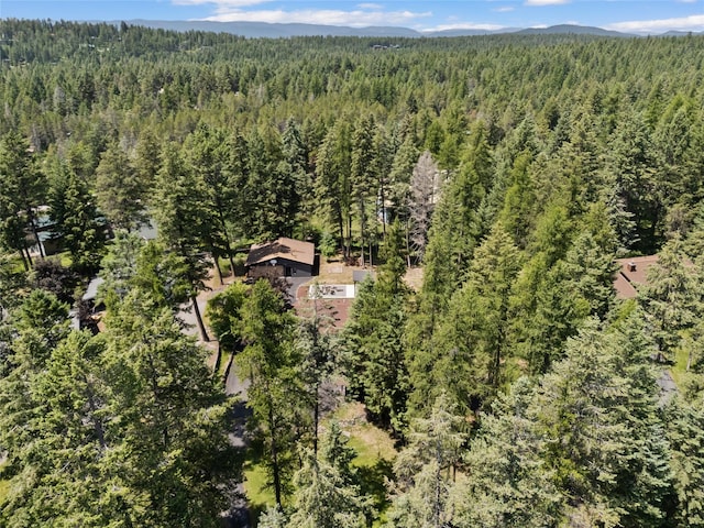 128 Mallard Loop, Whitefish, MT 59937 - aerial overview of property's location featuring a forest