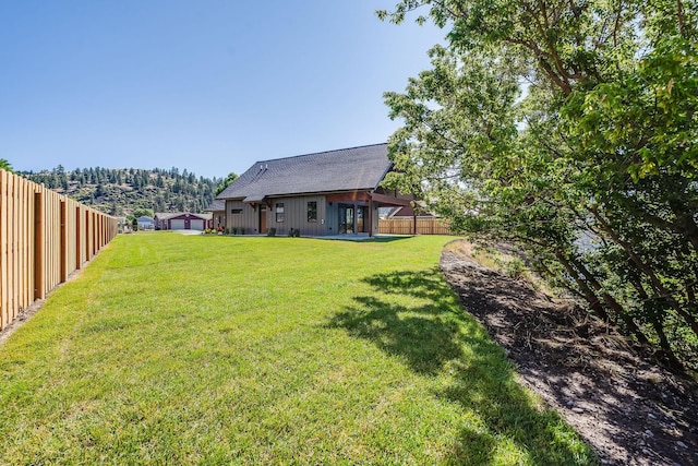 309 Stanton St, Plains, MT 59859 - view of yard with french doors
