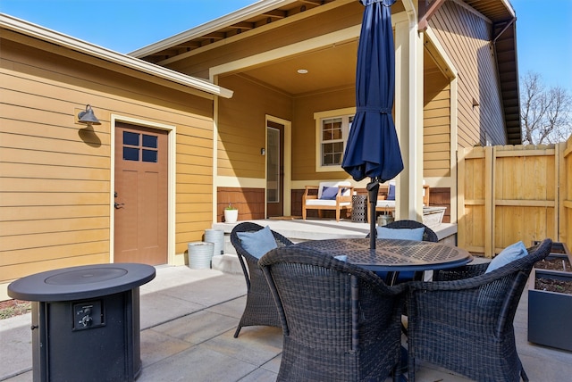 1219 Lolo St, Missoula, MT 59802 - view of patio / terrace with outdoor dining area