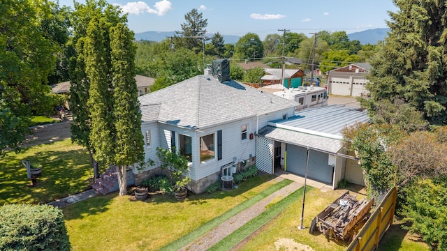 2515 S Higgins Ave, Missoula, MT 59801 - aerial view of property and surrounding area featuring a mountain backdrop