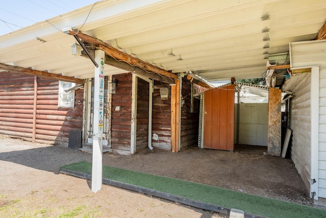 2515 S Higgins Ave, Missoula, MT 59801 - view of patio / terrace featuring an exterior structure and an outbuilding
