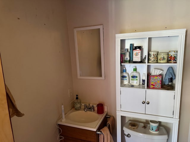 30 Idle Hour Way, Clinton, MT 59825 - half bathroom featuring vanity and toilet