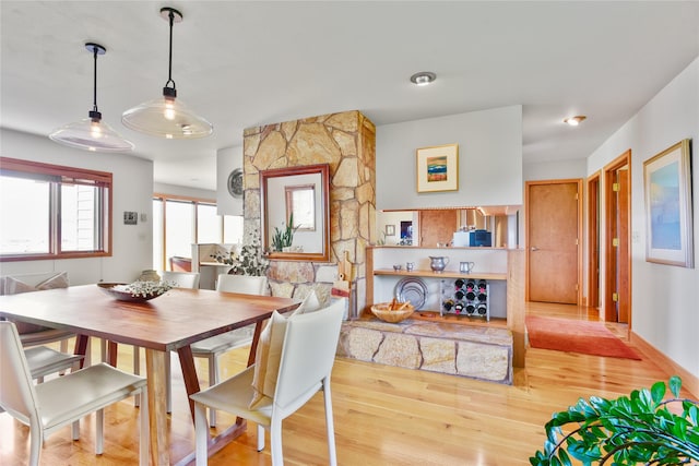 1087 Sunny Vista Rd, Helena, MT 59602 - dining area featuring wood finished floors