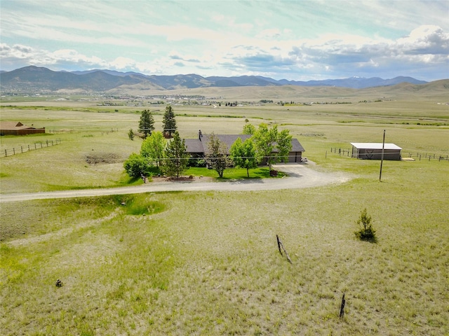 1087 Sunny Vista Rd, Helena, MT 59602 - view of mountain backdrop featuring rural landscape