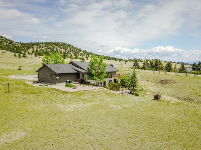1087 Sunny Vista Rd, Helena, MT 59602 - view of yard with a view of countryside