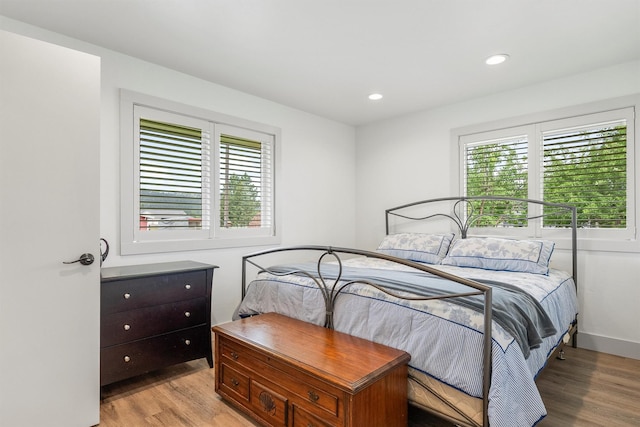 2709 Humble Rd, Missoula, MT 59804 - bedroom with light wood-style floors and recessed lighting