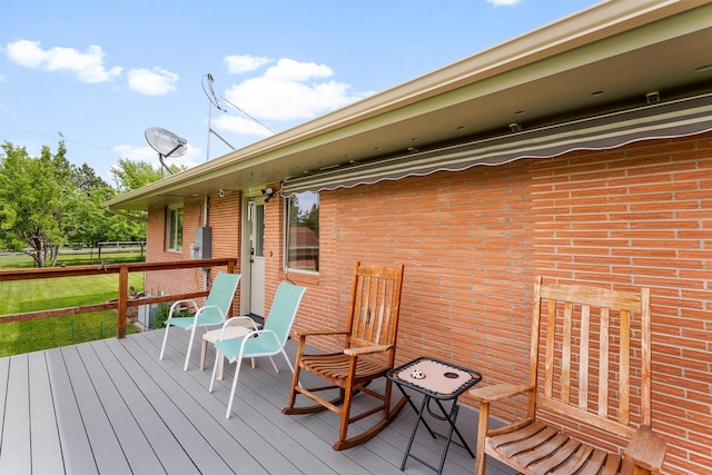 2709 Humble Rd, Missoula, MT 59804 - view of wooden terrace