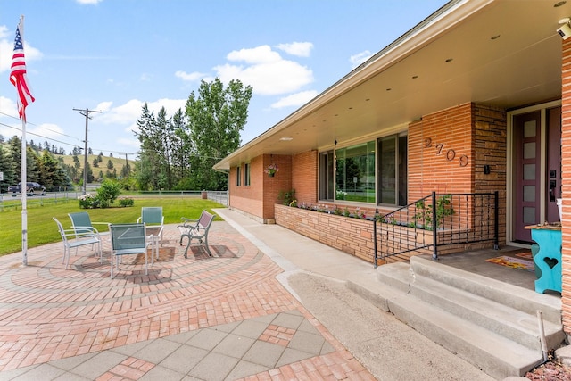 2709 Humble Rd, Missoula, MT 59804 - view of patio / terrace with outdoor dining area