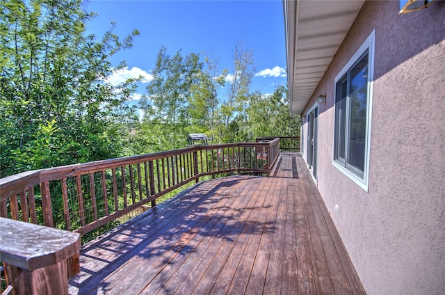 8319 Canyon Ferry Rd, Helena, MT 59602 - view of wooden terrace