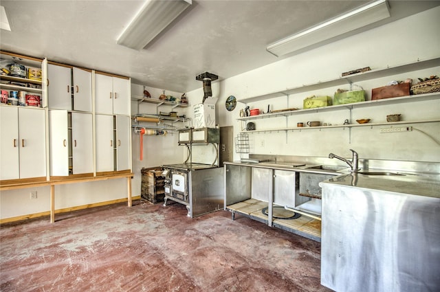 8319 Canyon Ferry Rd, Helena, MT 59602 - below grade area featuring a sink
