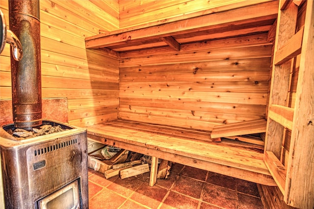 8319 Canyon Ferry Rd, Helena, MT 59602 - sauna / steam room with wooden walls