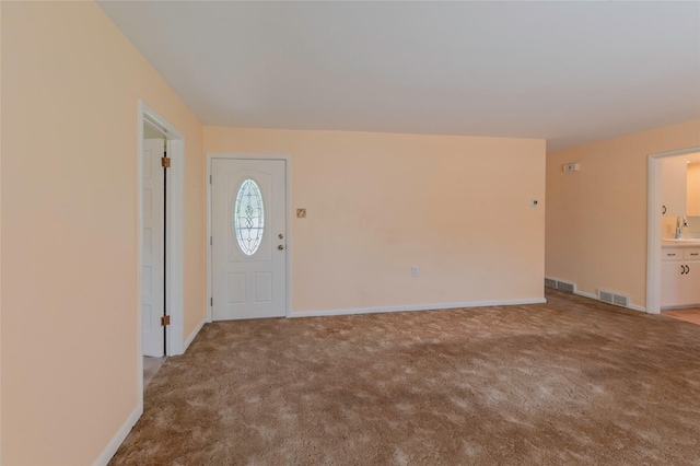 2129 E 6th Ave, Helena, MT 59601 - foyer featuring carpet flooring