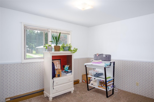 440 Dome Mountain Rd, Libby, MT 59923 - office featuring a wainscoted wall