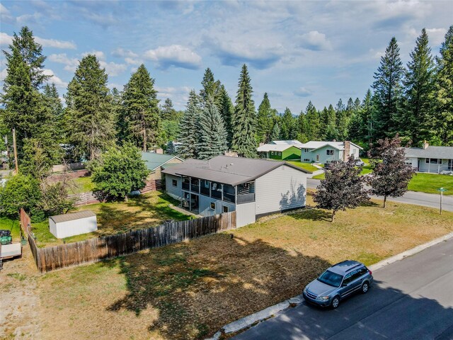 440 Dome Mountain Rd, Libby, MT 59923 - view from above of property