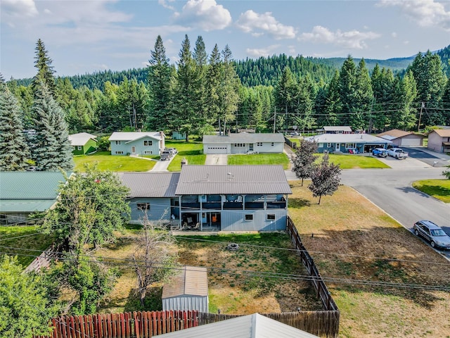 440 Dome Mountain Rd, Libby, MT 59923 - bird's eye view of a forest
