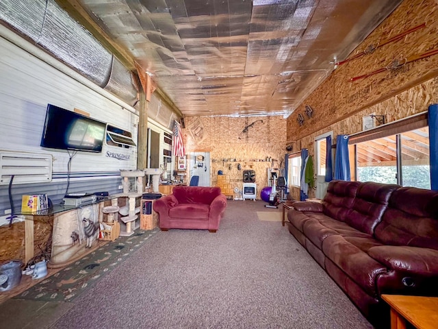912 Muskrat Rd, Helmville, MT 59843 - living area featuring carpet floors