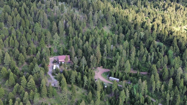 912 Muskrat Rd, Helmville, MT 59843 - view of property location featuring a heavily wooded area