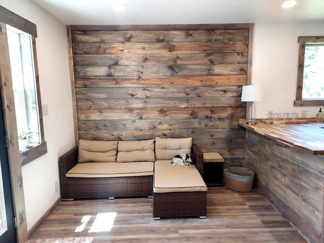 20536 Wild Horse Ranch Rd, Rollins, MT 59931 - unfurnished room featuring wood finished floors and recessed lighting
