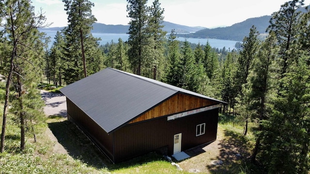 20536 Wild Horse Ranch Rd, Rollins, MT 59931 - view of subject property with a water and mountain view