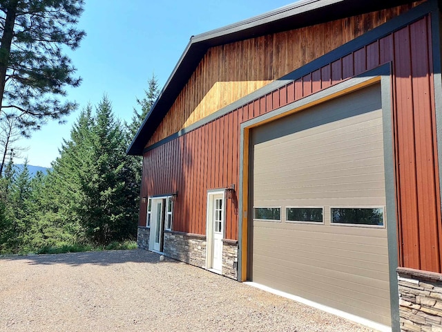 20536 Wild Horse Ranch Rd, Rollins, MT 59931 - view of garage