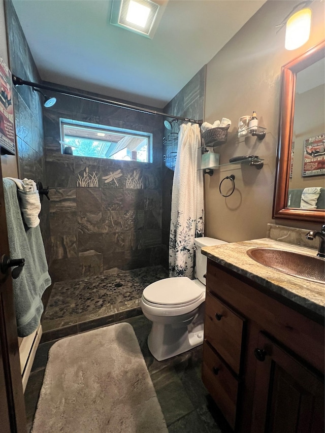 120 Chickadee Way, Whitefish, MT 59937 - full bath featuring tiled shower and vanity