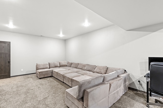 1 Arizona Rd, Great Falls, MT 59404 - carpeted living room featuring recessed lighting and baseboards