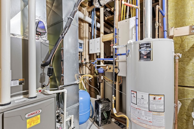 1 Arizona Rd, Great Falls, MT 59404 - utilities with water heater and heating unit