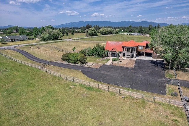 3333 Middle Rd, Columbia Falls, MT 59912 - aerial view of sparsely populated area with a mountain backdrop