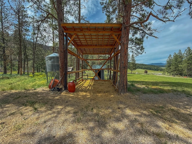 23254 Dayton Creek Rd, Proctor, MT 59929 - view of yard